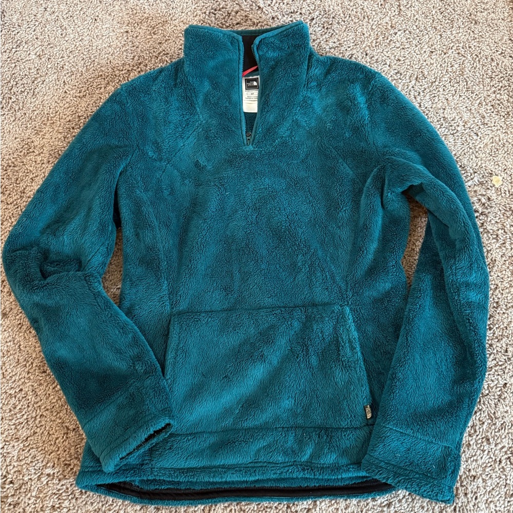 The North Face Turquoise Fleece Jacket